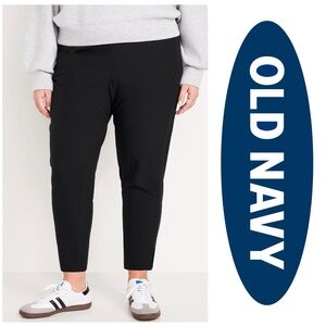 Old Navy StretchTech Tapered Run Pants Active NWT Black Women’s 4X
